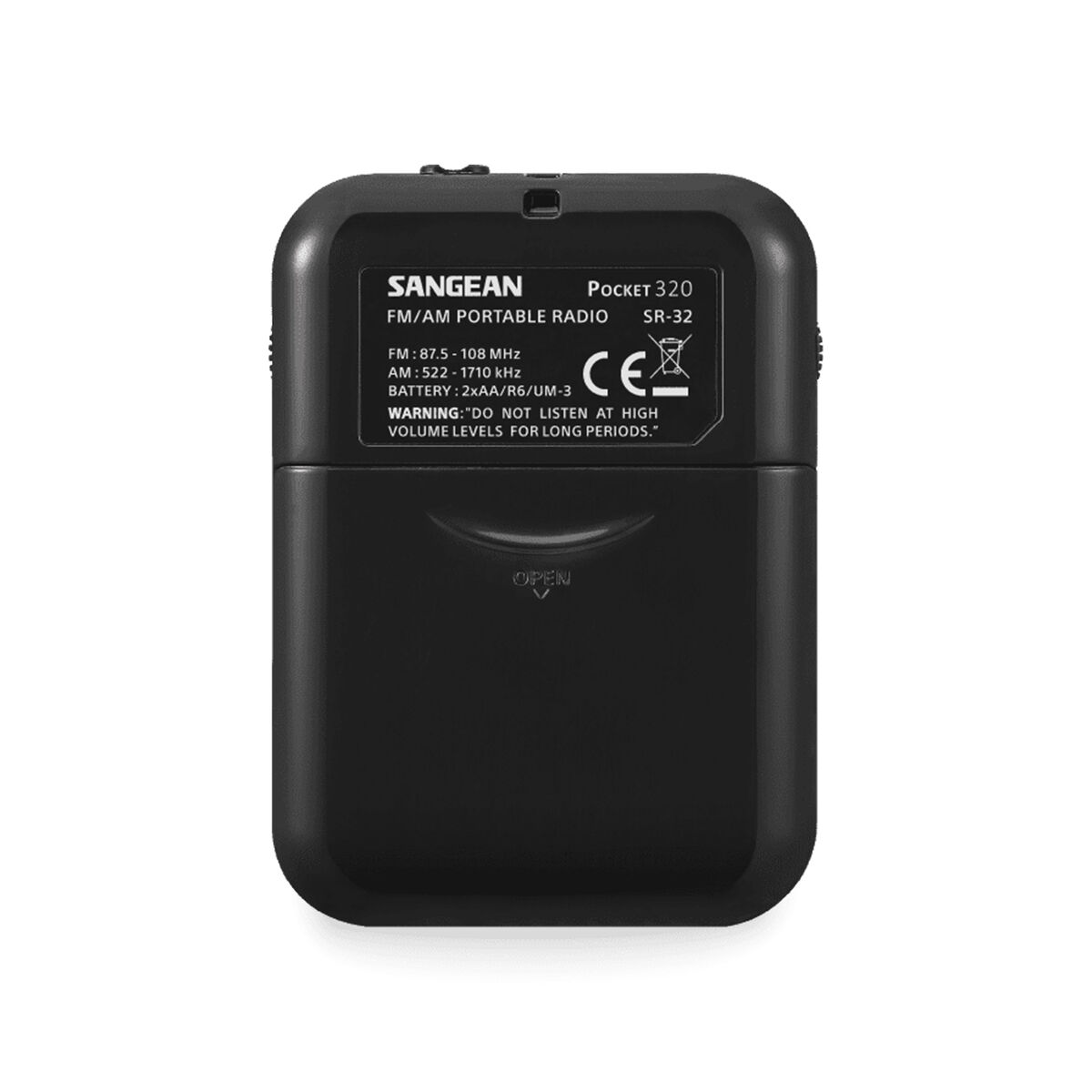 Radio Tranzistor Sangean Negru AM/FM